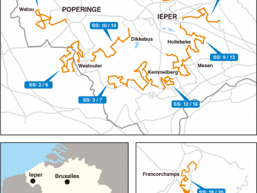 Wymagające trasy Rajdu Belgii